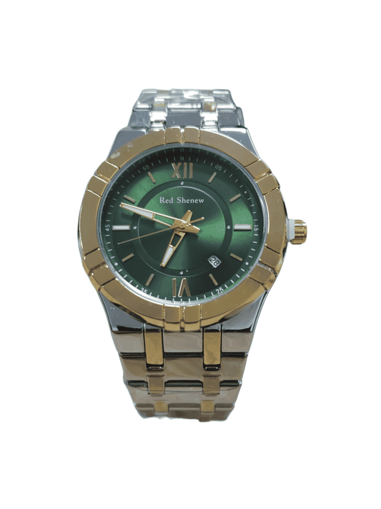 ساعة يد رجالي استيل Red Shenew