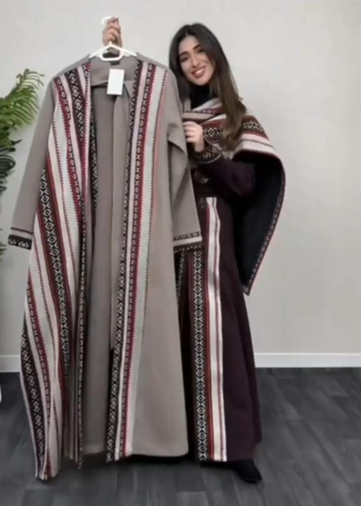 عبايات شتويه الوان مختلفه