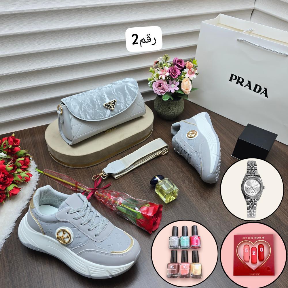 طقم شنطة ماركة برادا