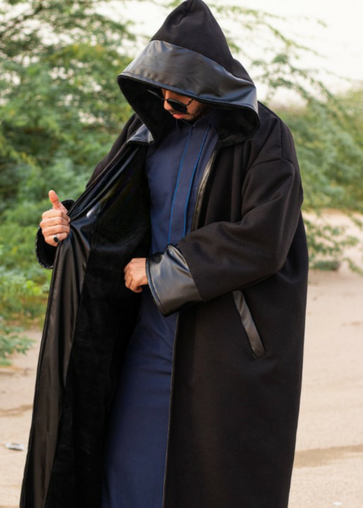 فروات رجالي اسود جلد