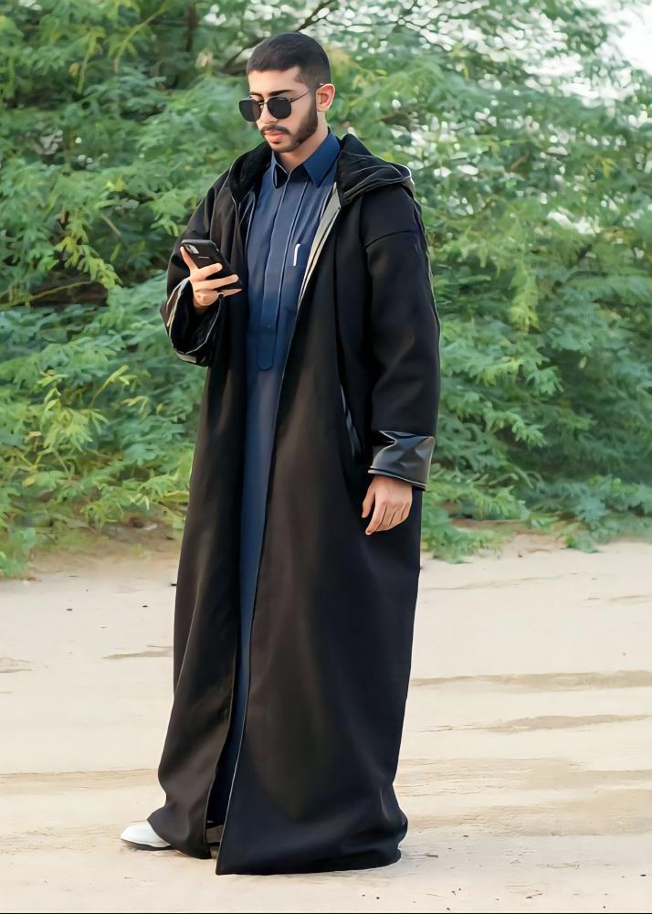 فروات رجالي اسود جلد