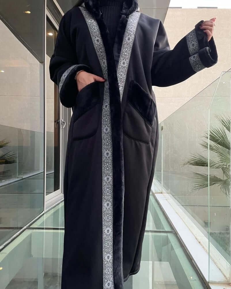 فروة نسائي للشتاء فخمه