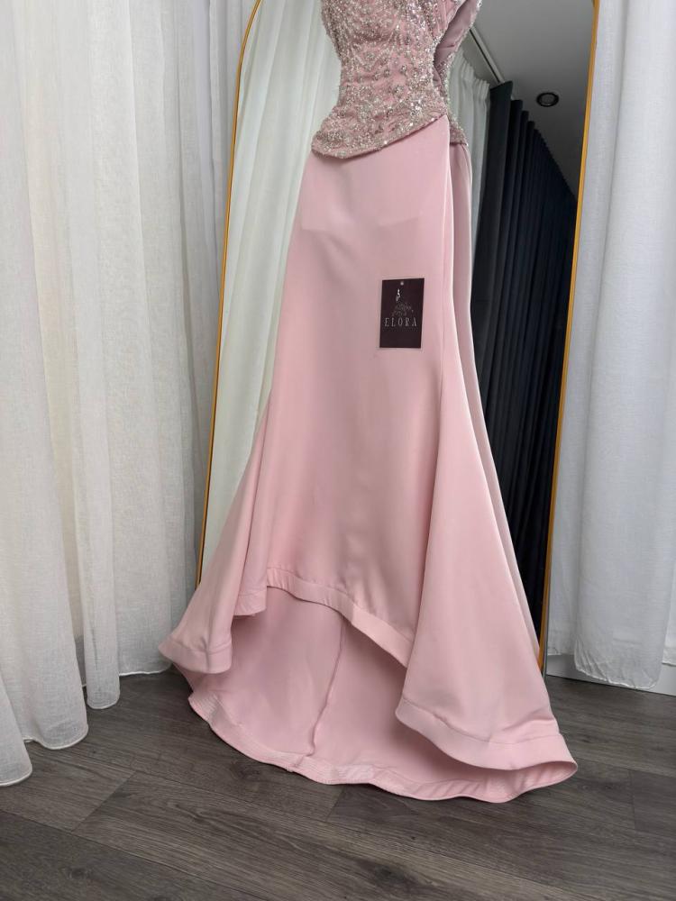 فستان سهره زهري تطريز