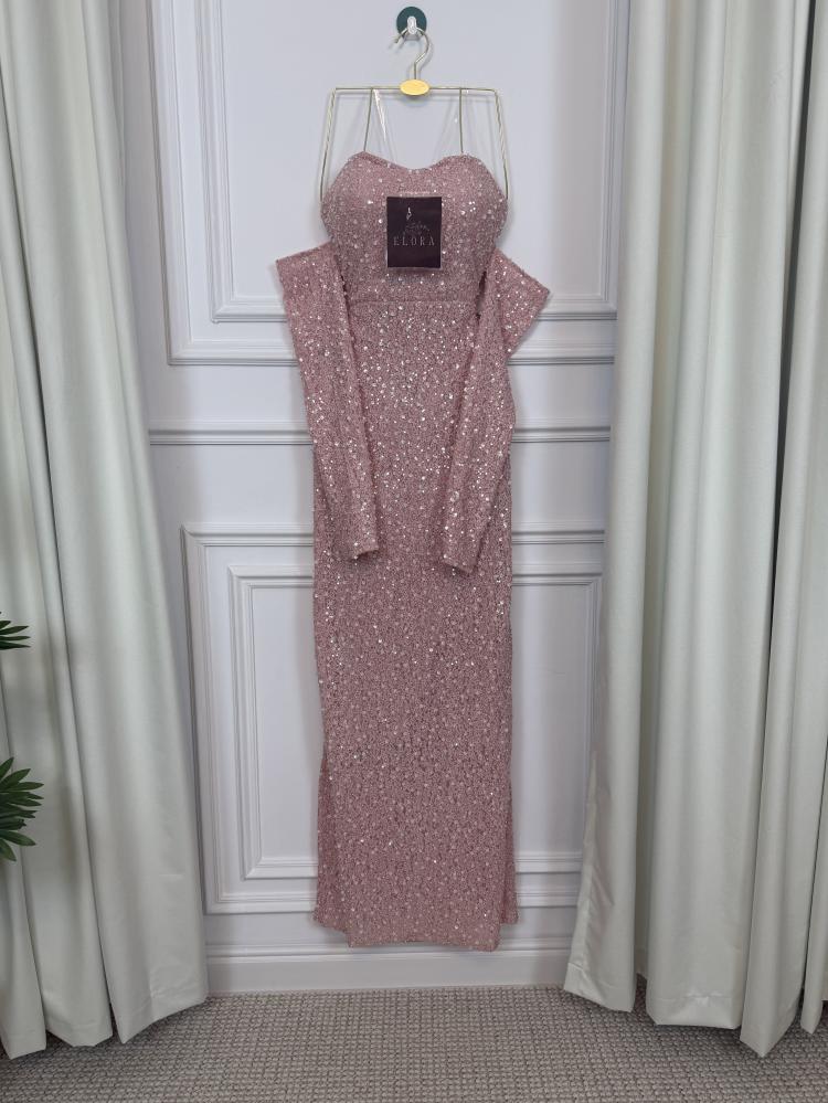 فستان سهره وردي