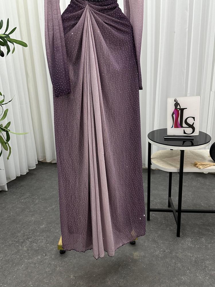 فستان لمعه موف