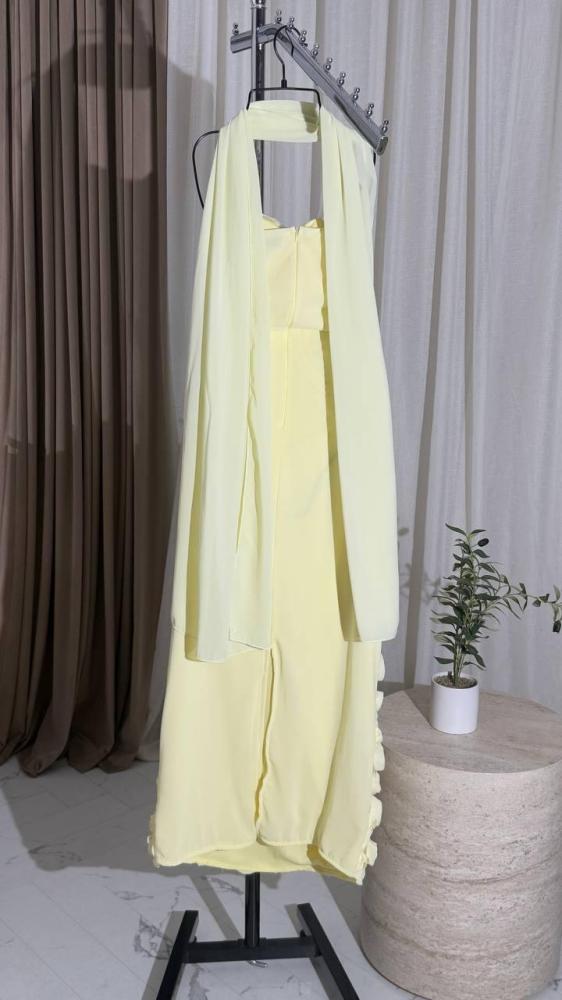 فستان جورجيت ليموني مورد