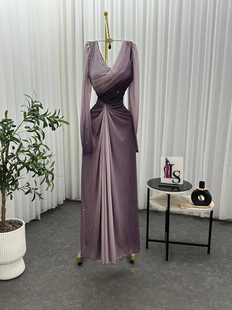 فستان لمعه موف