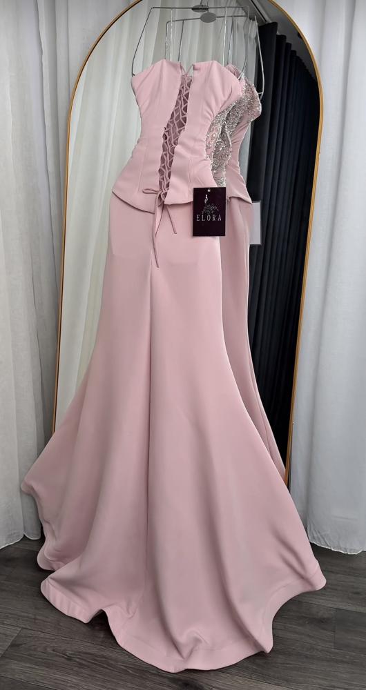 فستان سهره زهري تطريز