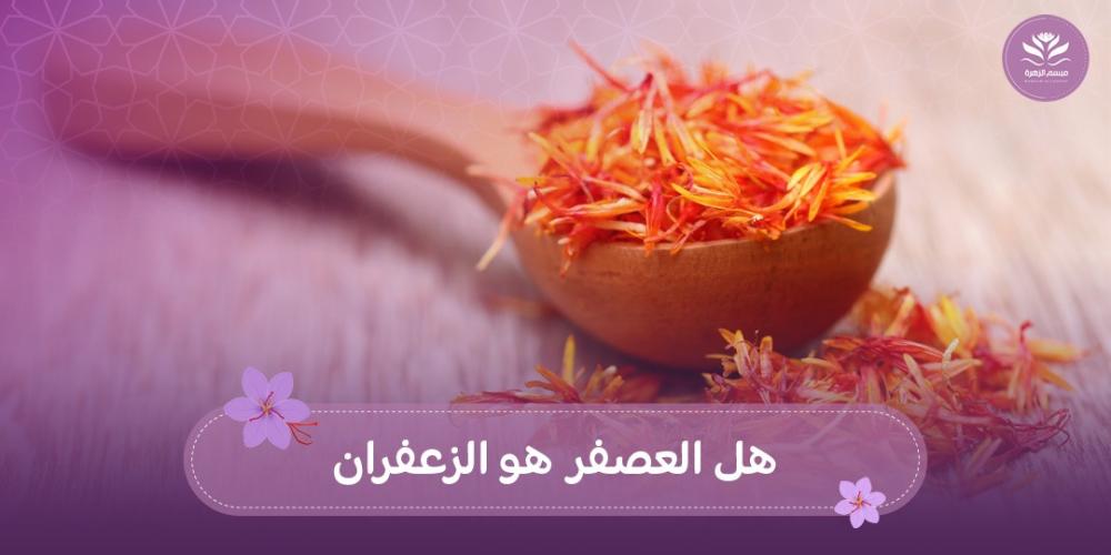 هل العصفر هو الزعفران