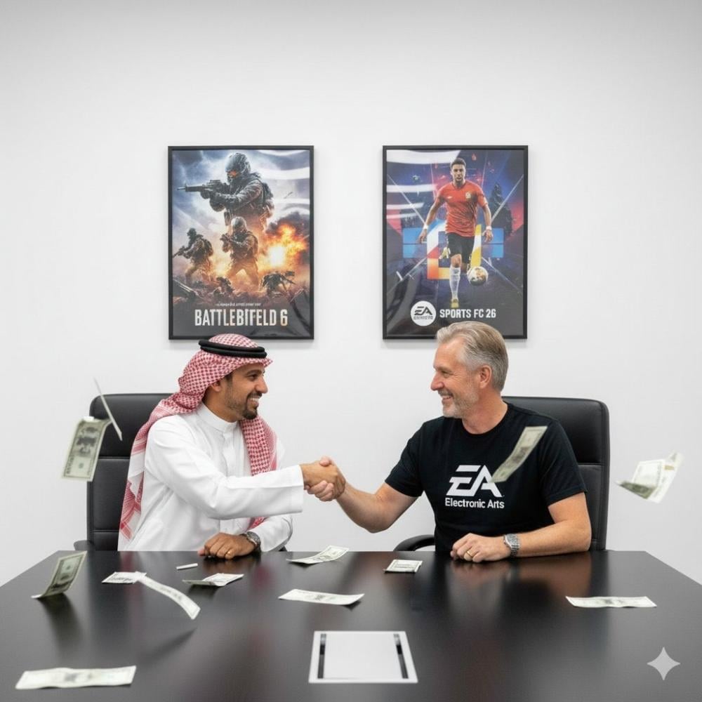 صفقة تاريخية تُزلزل عالم الألعاب: صندوق الاستثمارات العامة يقود ائتلافًا للاستحواذ على Electronic Arts بقيمة 55 مليار دولار