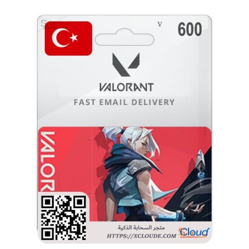 نقاط فالورانت 600 Valorant تركيا