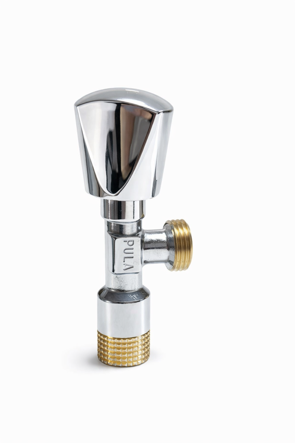 Chrome 3/4 × 1/2 Inch Angle Valve