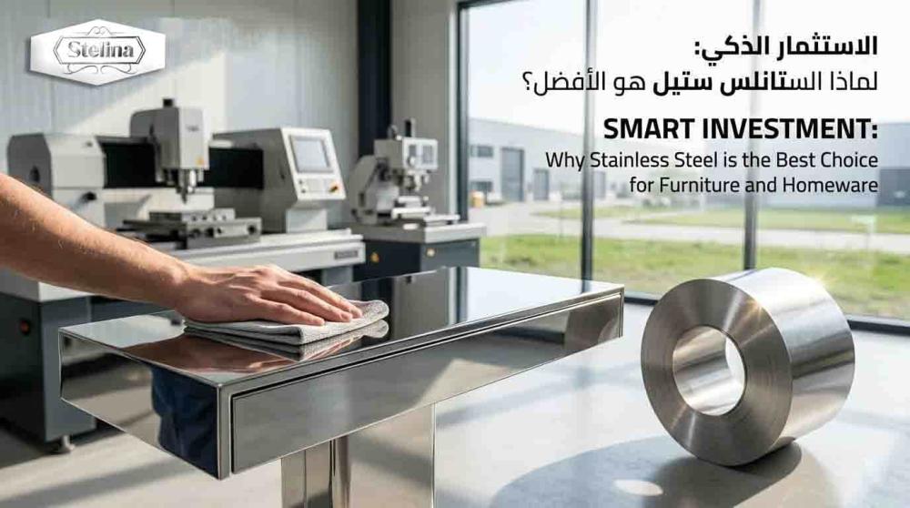 الاستثمار الذكي: لماذا يعتبر الستانلس ستيل الخيار الأفضل للأثاث وأدوات المنزل؟