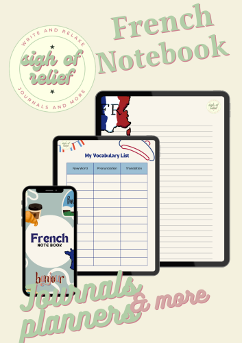 French notebook