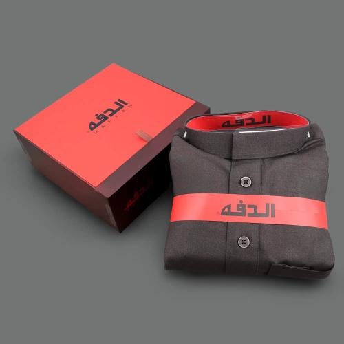 ثوب الدفه شتوي رجالي بني