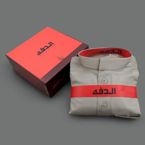 ثوب الدفه شتوي رجالي لون بيج
