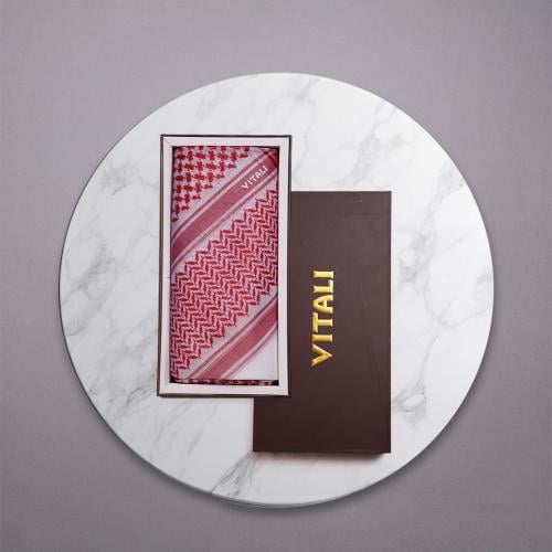 شماغ أحمر فيتالي موديل ٩