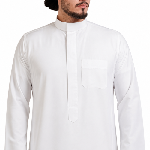 ثوب الشخصية كريمي سحاب || رجالي