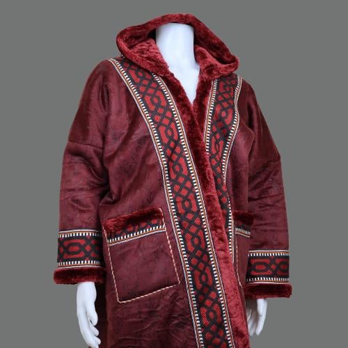 فروه نسائيه سدو قبوع لون عنابي