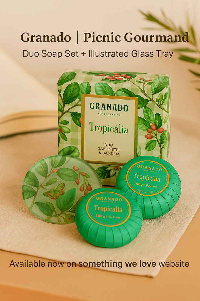 Granado – Duo Soaps & Tray Set (Tropicália – Picnic Gourmand