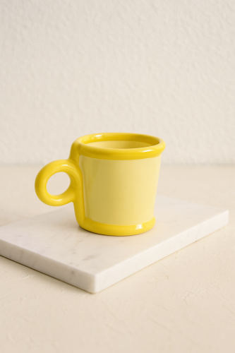 &k Amsterdam – كوب بلون butter yellow (الحجم الصغي...