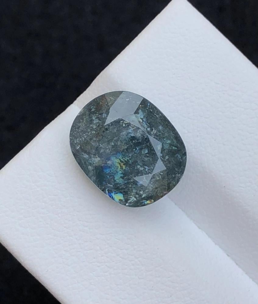 تورمالين (indicolite) موزمبيقي طبيعي (غير معالج) 8.03 قيراط