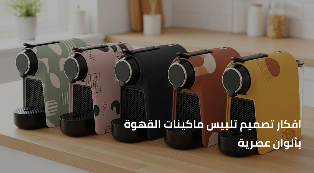 افكار تلبيس ماكينات القهوة