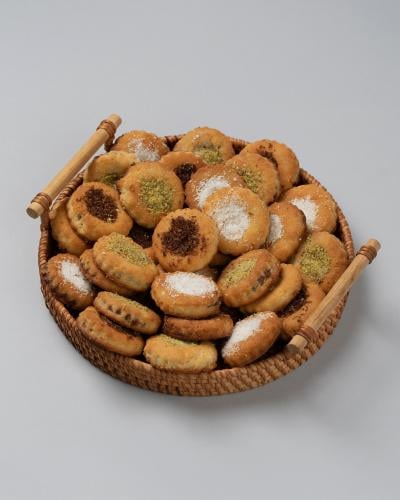 معمول مكسرات (أحجام)