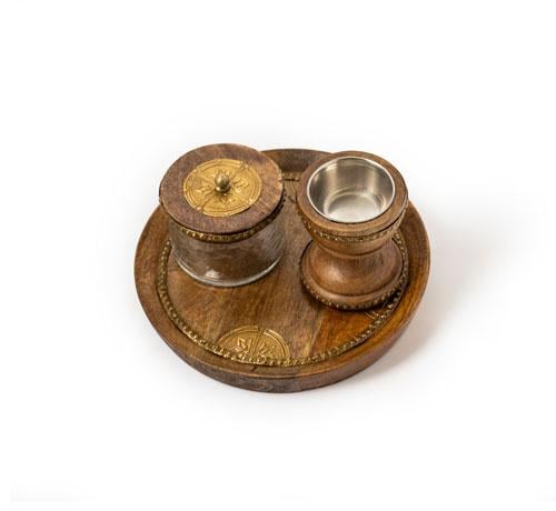 طقم مبخرة وعلبة