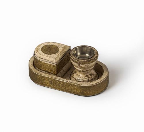 طقم مبخرة وعلبة
