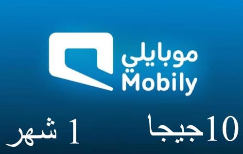 موبايلي نت - 10 جيجا - 1 شهر