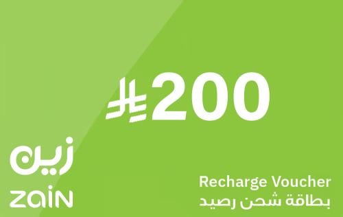 شحن زين - 200 ريال سعودي