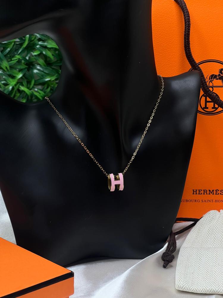 سلسال  HERMES معدن ذهبي