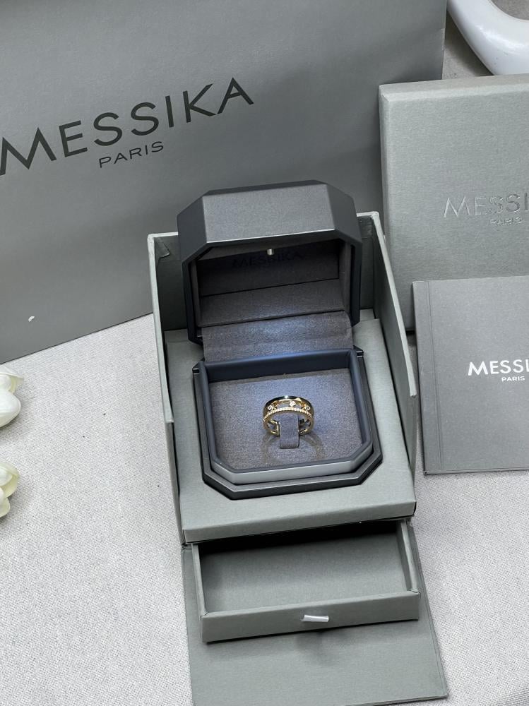 خاتم MESSIKA معدن ذهبي