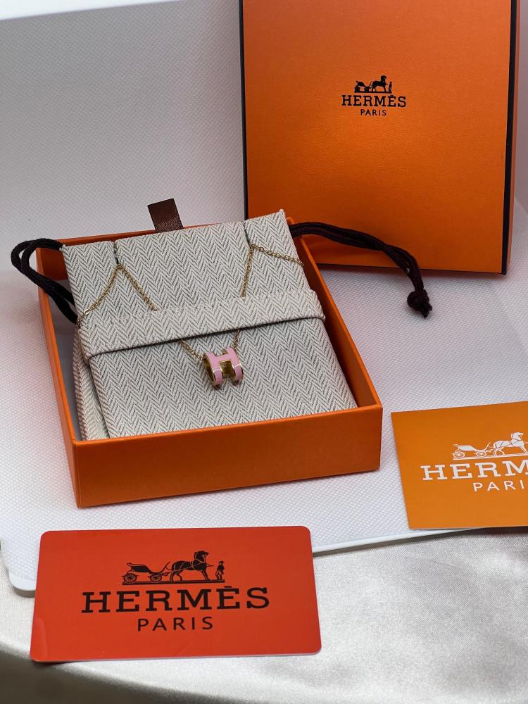 سلسال  HERMES معدن ذهبي