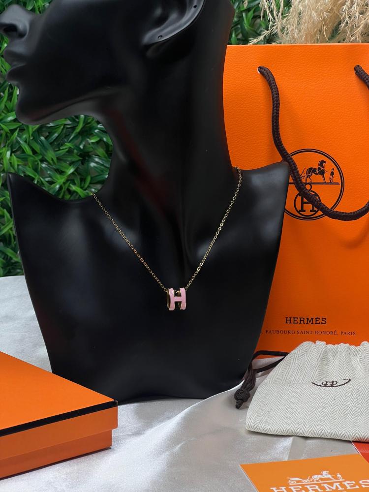 سلسال  HERMES معدن ذهبي