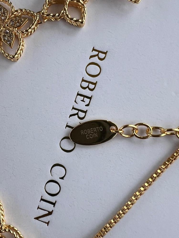 سلسال roberto coin ذهبي