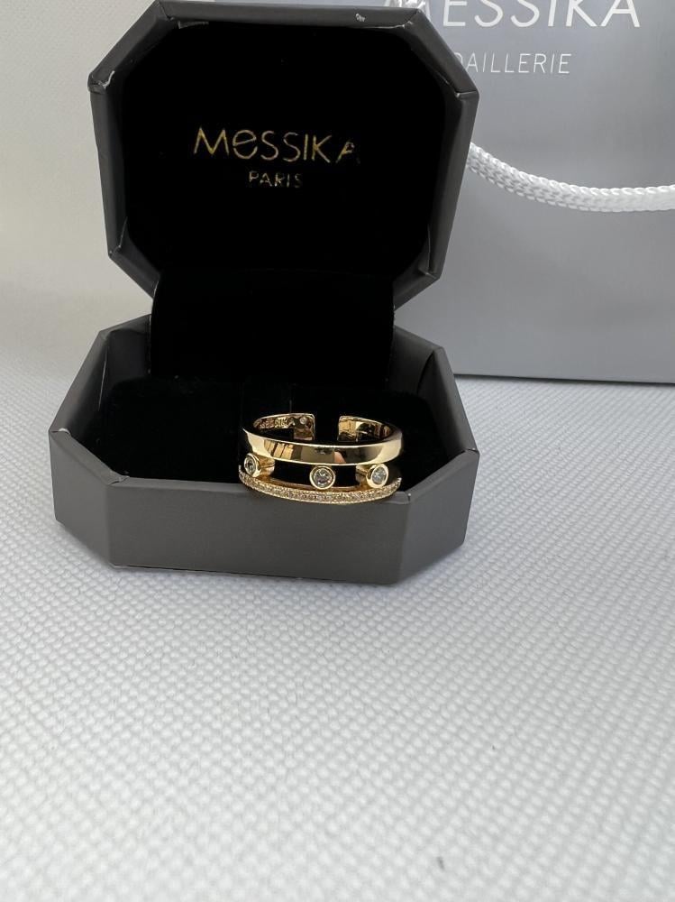 خاتم MESSIKA معدن ذهبي