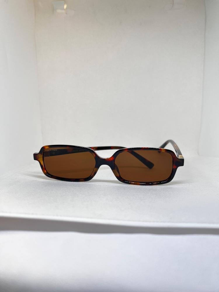 نظارة  miu miu- إطار بني - عدسة بني مدرج