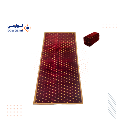 مدة بر قماش تركي مع مركى (نقشة أبو نقطة)