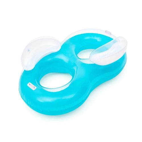 بست واي- كفر سباحة مع مسند مزدوج 188X117CM