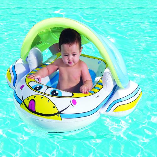 قارب سباحة مع مظلة 81x97 سم