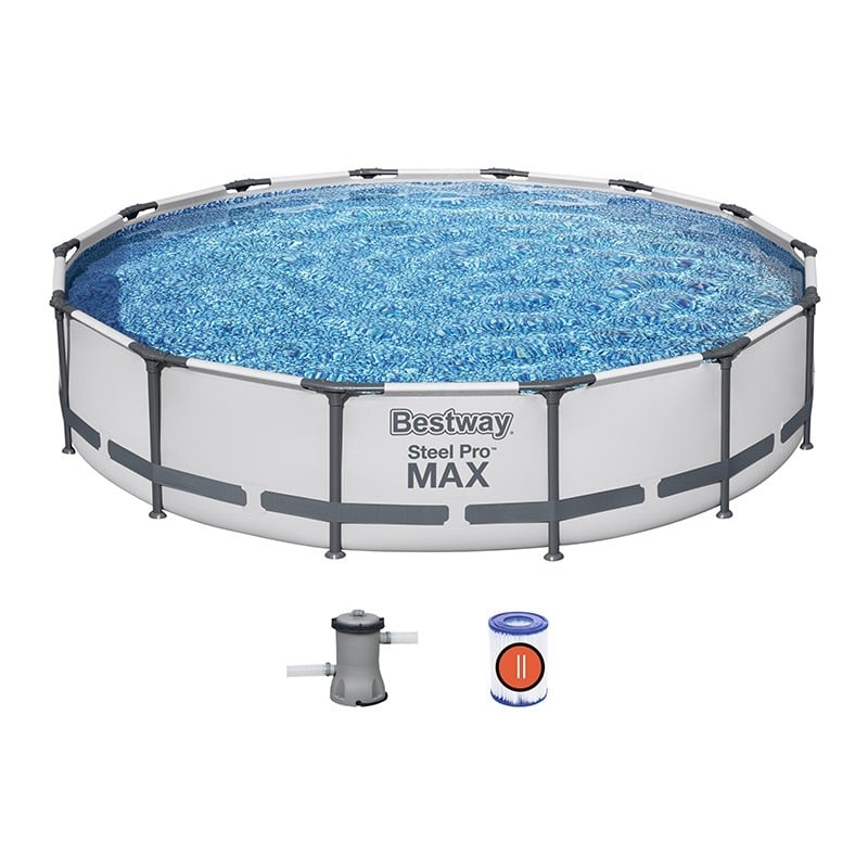 مسبح شراع فريم دائري مع فلتر 427CM x 84CM