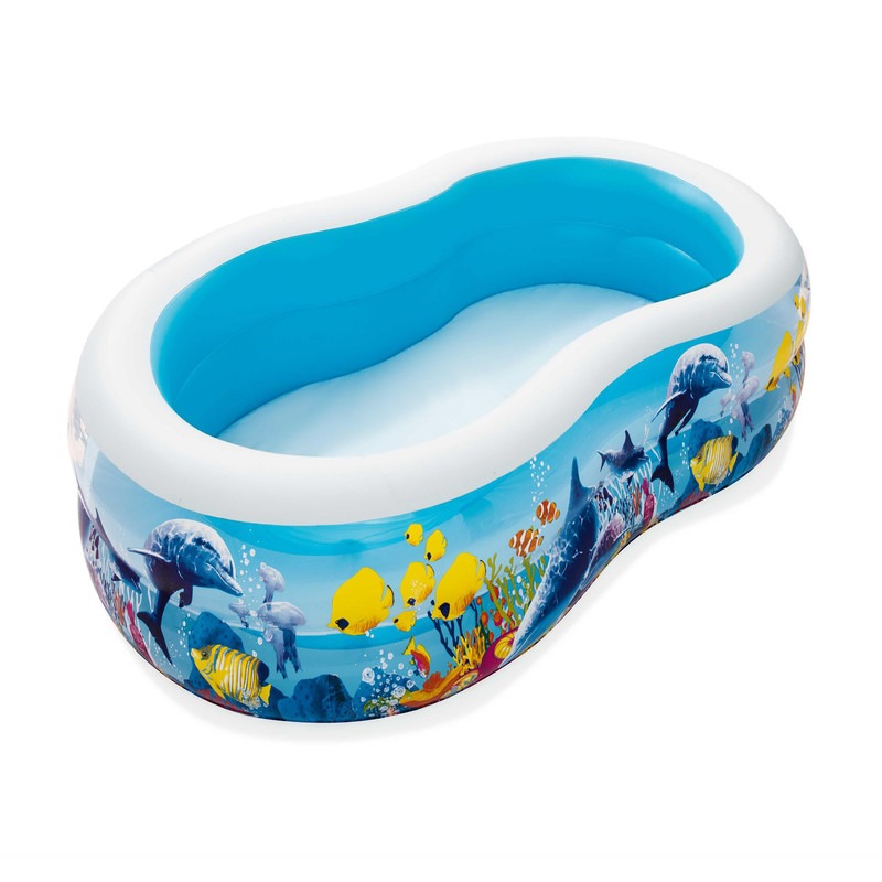 مسبح بيضوي نفخ  262X157X46 سم