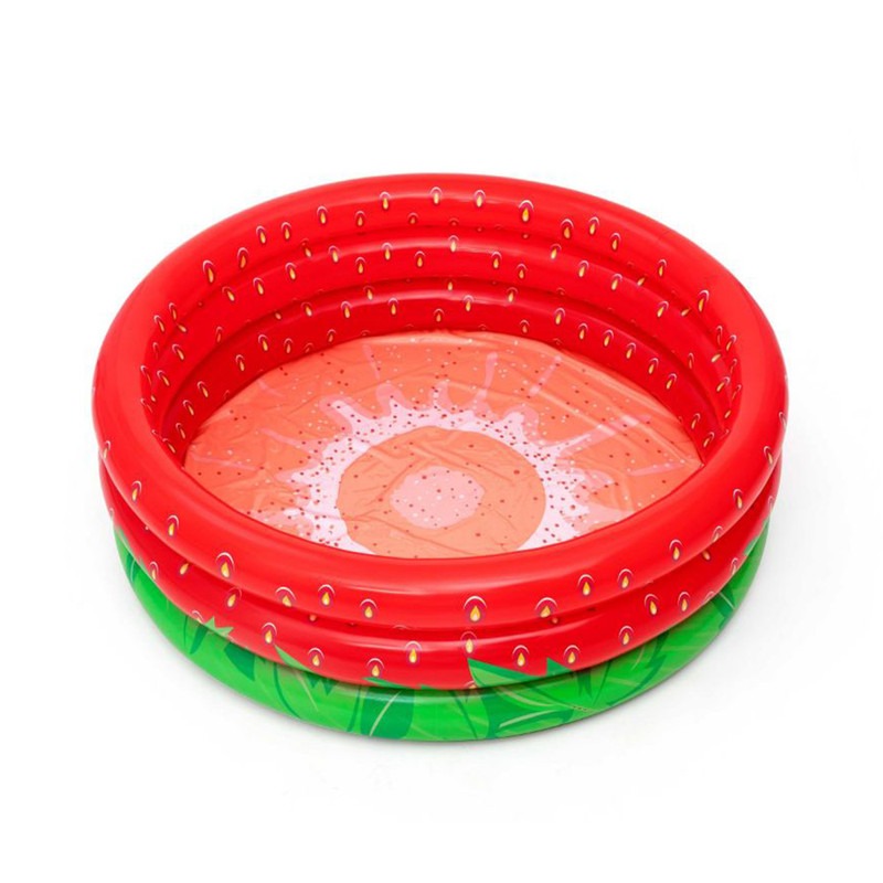 'بست واي مسبح فراولة نفخ 3 طبقات 160X38CM