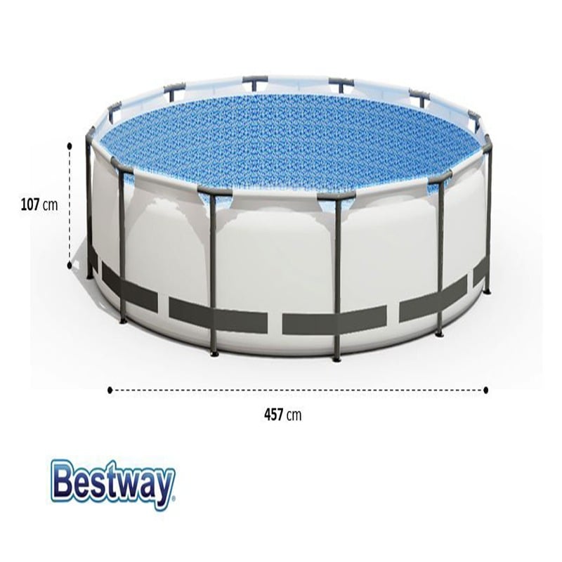 بست واي  مسبح شراع فريم دائري 4.57m x 1.07m