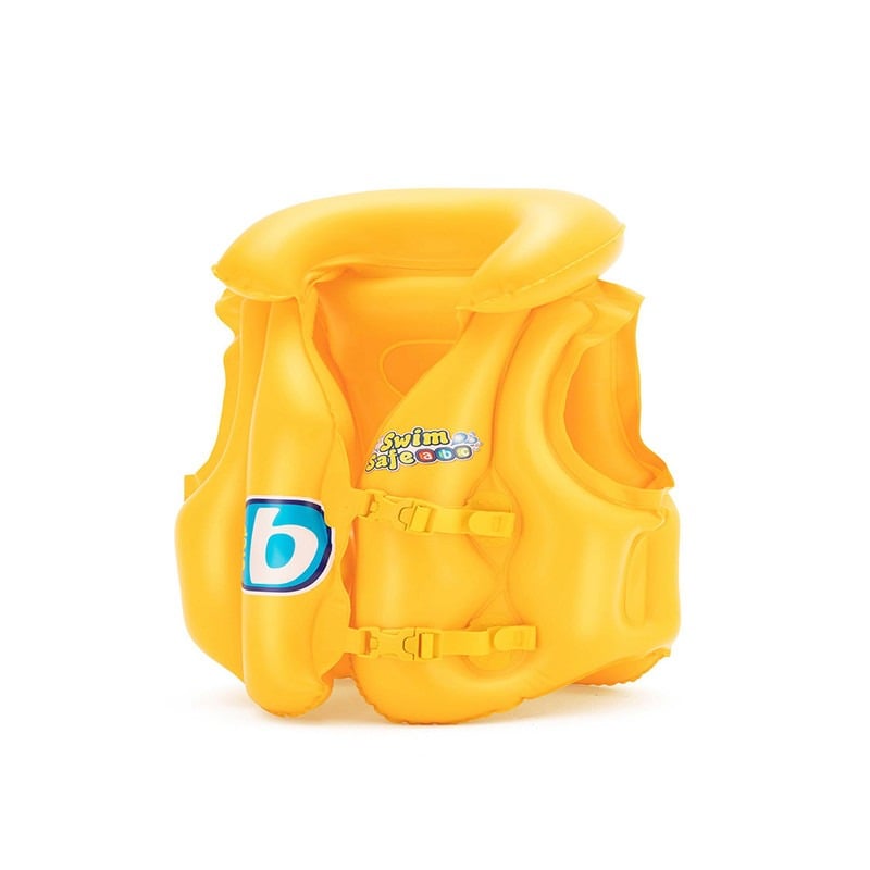 جاكيت سباحة اصفر 51x46 سم