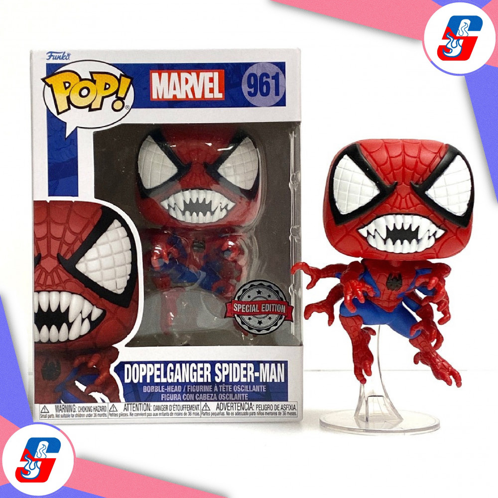 Pop! Marvel: Doppelganger Spiderman (Exc) - funko pop banpresto best store  for easy shopping the latest