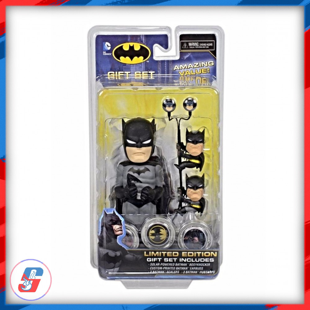 NECA DC Comics Batman Limited Edition Scalers, Hub Snaps, Body Knocker,  Earbuds Gift Set - funko pop banpresto best store for easy shopping the  latest