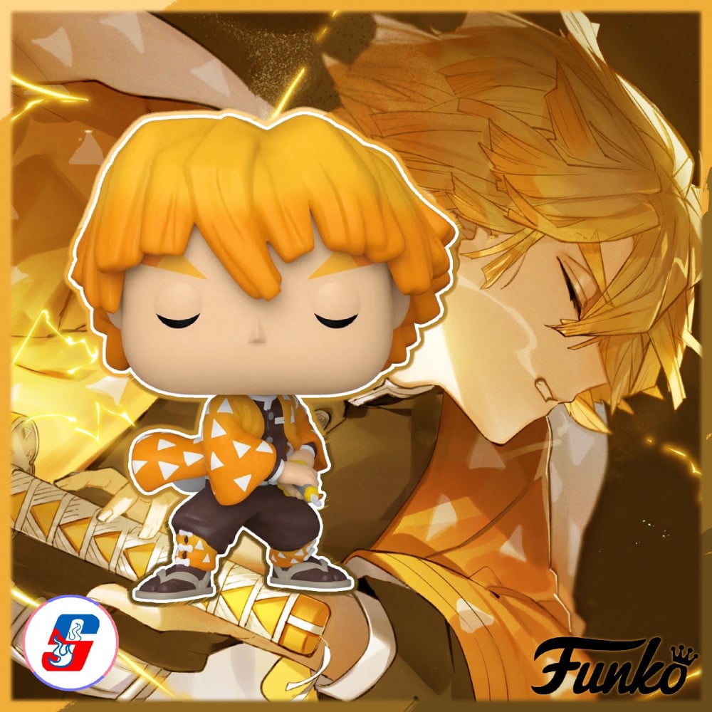 auction itemFunko POP! Anime: Zenitsu Demon Slayer - funko pop banpresto  best store for easy shopping the latest